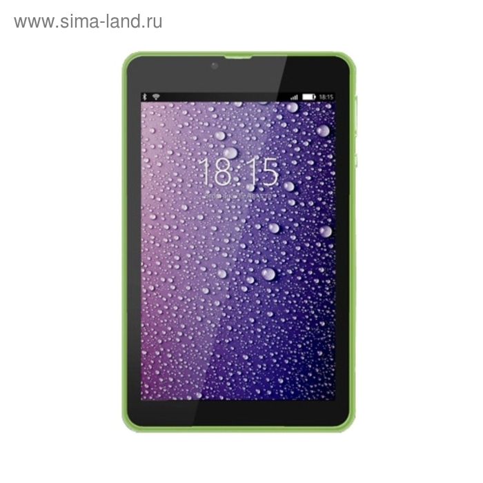 Планшет BQ 7021G Hit 3G, 2sim, 7" IPS, 1280x800, 512Mb+8Gb, 5Mp+2Mp, GPS, зеленый - Фото 1