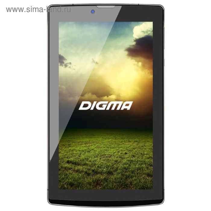 Планшет Digma Optima 7202 3G, 2sim,7" IPS, 1024x600, 1Gb+8Gb, 0,3Mp+0,3Mp, GPS, черный - Фото 1
