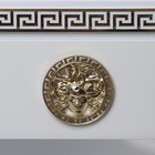 Карниз трёхрядный «Ультракомпакт. Медуза», 160 см, с декоративной планкой 7 см, белый - Фото 3