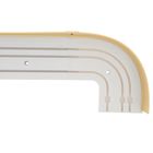 Карниз трёхрядный «Ультракомпакт. Медуза», 180 см, с декоративной планкой 7 см, цвет кото - Фото 2