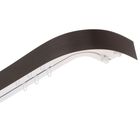 Карниз двухрядный 180 см, с декоративной планкой "Стандарт", цвет ореховый  (артикул 2077856)  большой выбор товаров оптом и в розницу по низким ценам с доставкой