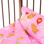 Детское постельное бельё (3 предмета), цвет розовый 08202-05 - Фото 3