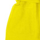 Халат махровый с капюшоном, рост 110 см, цвет жёлтый 09805-19 - Фото 7