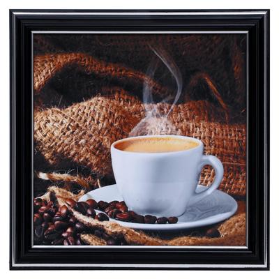 Картина «Утреннее наслаждение», 20×20 см, рамка МИКС