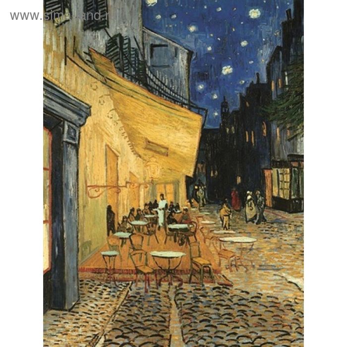 Пазл «Ван Гог. Терасса ночного кафе», 1000 элементов - Фото 1