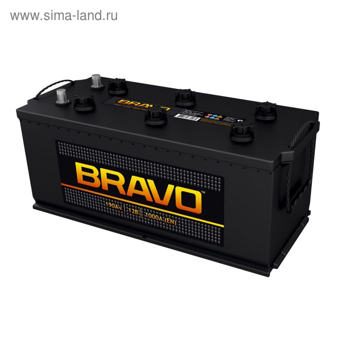 Аккумуляторная батарея BRAVO 190 А/ч - 6 СТ АПЗ, прямая полярность - Фото 1
