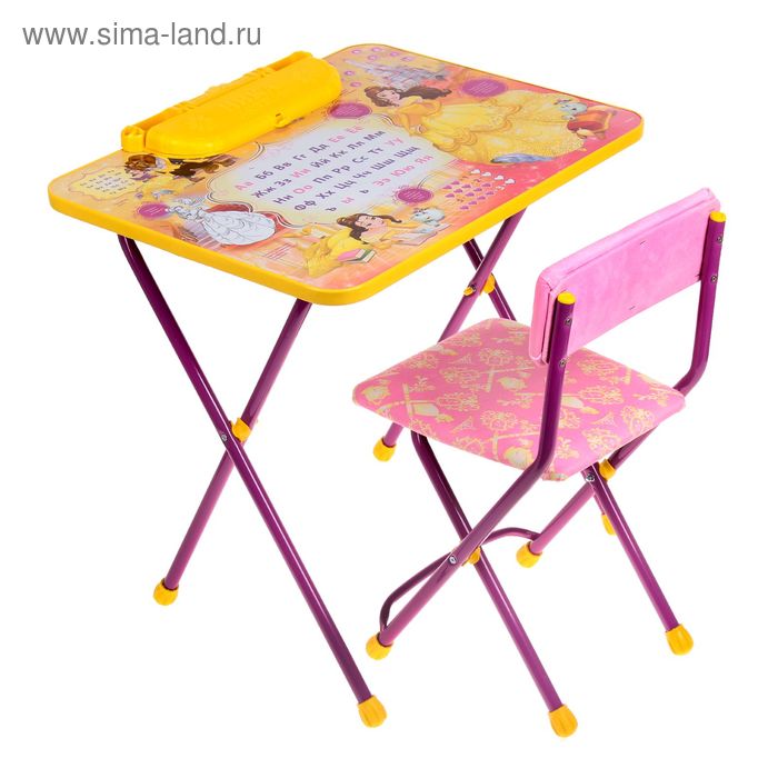 Комплект детской мебели «Белль»: стол, пенал, стул мягкий - Фото 1