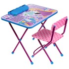Комплект детской мебели «Рапунцель», стол, пенал, мягкий стул, 1,5 – 3 лет - фото 8524942