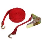 Стяжка груза с механизмом 110 мм, ширина ленты 25 мм, нагрузка 200/400 кг, длина 5 м - Фото 1