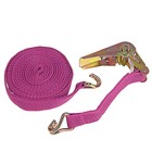 Стяжка груза с механизмом 110 мм, ширина ленты 25 мм, нагрузка 200/400 кг, длина 6 м - Фото 3