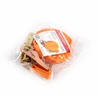 Стяжка груза с механизмом 110 мм, ширина ленты 25 мм, нагрузка 400/800 кг, длина 5 м - Фото 2