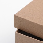 Набор коробок 10 в 1 «Крафт однотонный», 30.5×20×13 - 12×6.5×4 см - Фото 5