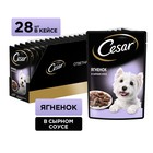 Влажный корм Cesar для собак, ягненок в сырном соусе, пауч, 85 г - Фото 3