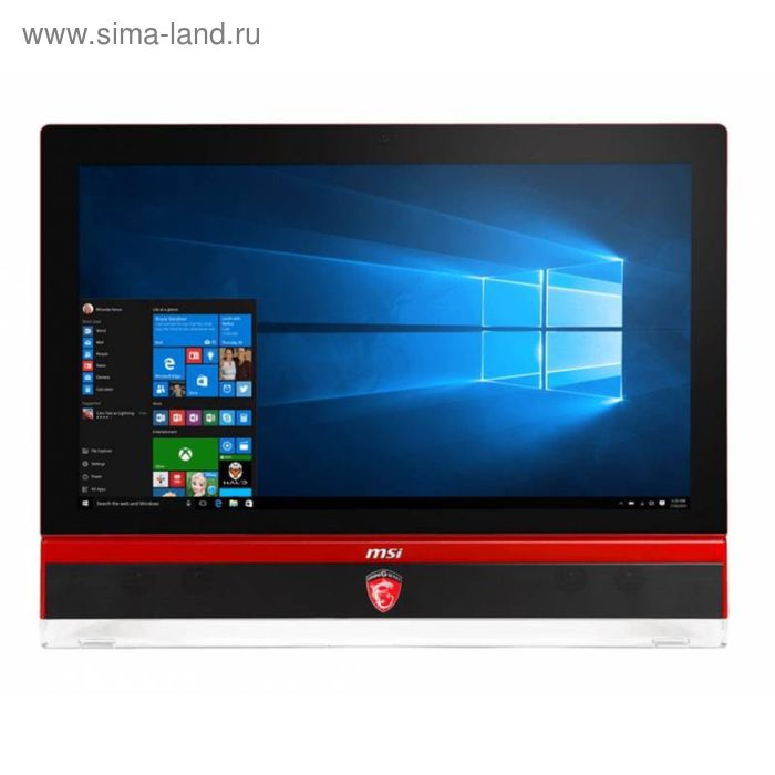 Моноблок MSI Gaming 27T 6QD-012RU 27" Full HD Touch i5 6400, DVD-RW, черный/красный - Фото 1