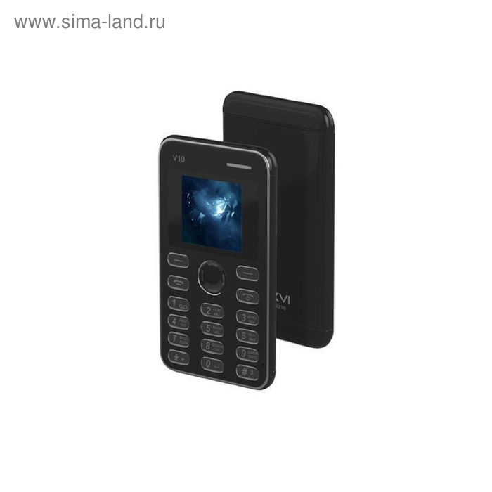 Сотовый телефон Maxvi V10, черный - Фото 1