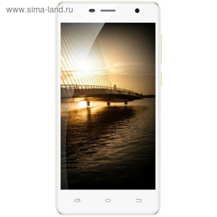 Смартфон Micromax Q351 Canvas Spark 2 pro, 2 sim, Champagne+White - Фото 1