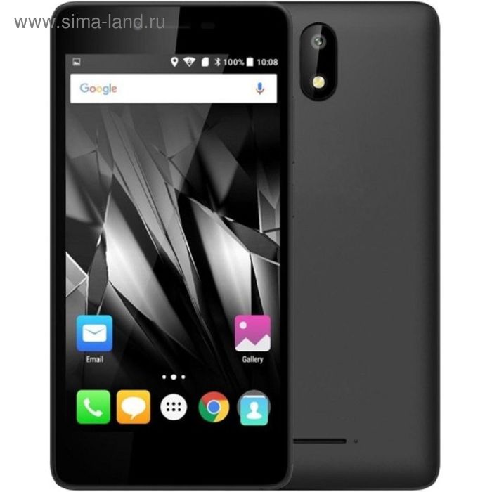 Смартфон Micromax Q409 Bolt Supreme 6, 2 sim, LTE, черный - Фото 1