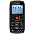 Сотовый телефон Texet TM-B117, черный/оранжевый - Фото 1