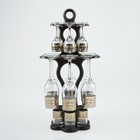 Мини-бар 18 предметов "Изящный" шампанское, византия, темный 200/55/50 мл - фото 6004129