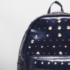 Рюкзак молодёжный на молнии, 1 отдел, 3 наружных кармана, цвет синий - Фото 4