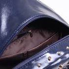 Рюкзак молодёжный на молнии, 1 отдел, 3 наружных кармана, цвет синий - Фото 5