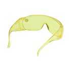 Очки защитные ЛОМ, желтые, открытого типа, ударопрочный материал - фото 8309587