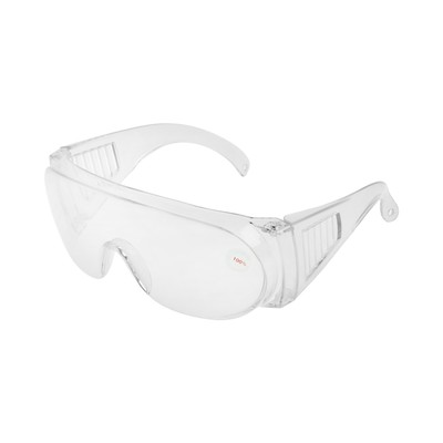 Очки защитные ЛОМ, прозрачные, открытого типа, ударопрочный материал