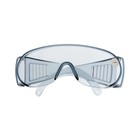 Очки защитные ЛОМ, затемненные, открытого типа, ударопрочный материал - фото 8309600