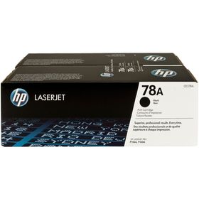 Тонер Картридж HP 78A CE278AF черный x2уп. для HP LJ P1566/P1606w (4200стр.)