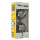 Наушники KOSS KSC-75, полноразмерные, черно-серебристые - Фото 3
