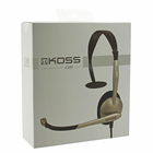 Наушники с микрофоном KOSS CS-95, черно-бежевые - Фото 2