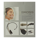 Наушники с микрофоном KOSS CS-95, черно-бежевые - Фото 3
