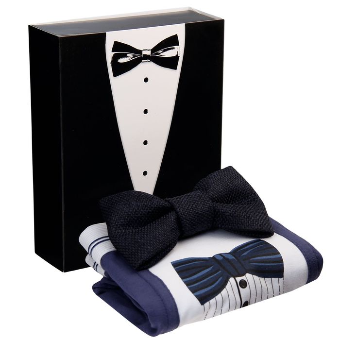 Набор "Джентльмен" трусы и галстук-бабочка, размер 52 - Фото 1
