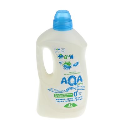 Жидкое средство для стирки детского белья AQA baby, 1500 мл