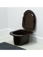 Ведро - туалет, h=20 см, 11 л, коричневое - Фото 8