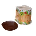 Туалет дачный, h=36 см, без дна, с отверстиями для крепления к полу, МИКС - Фото 6