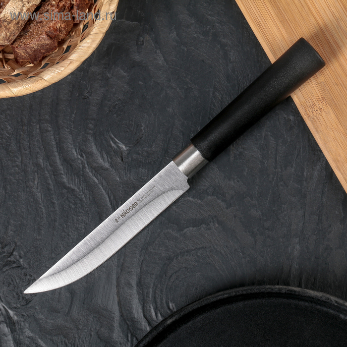 Нож кухонный NADOBA KEIKO универсальный, лезвие 13 см - Фото 1