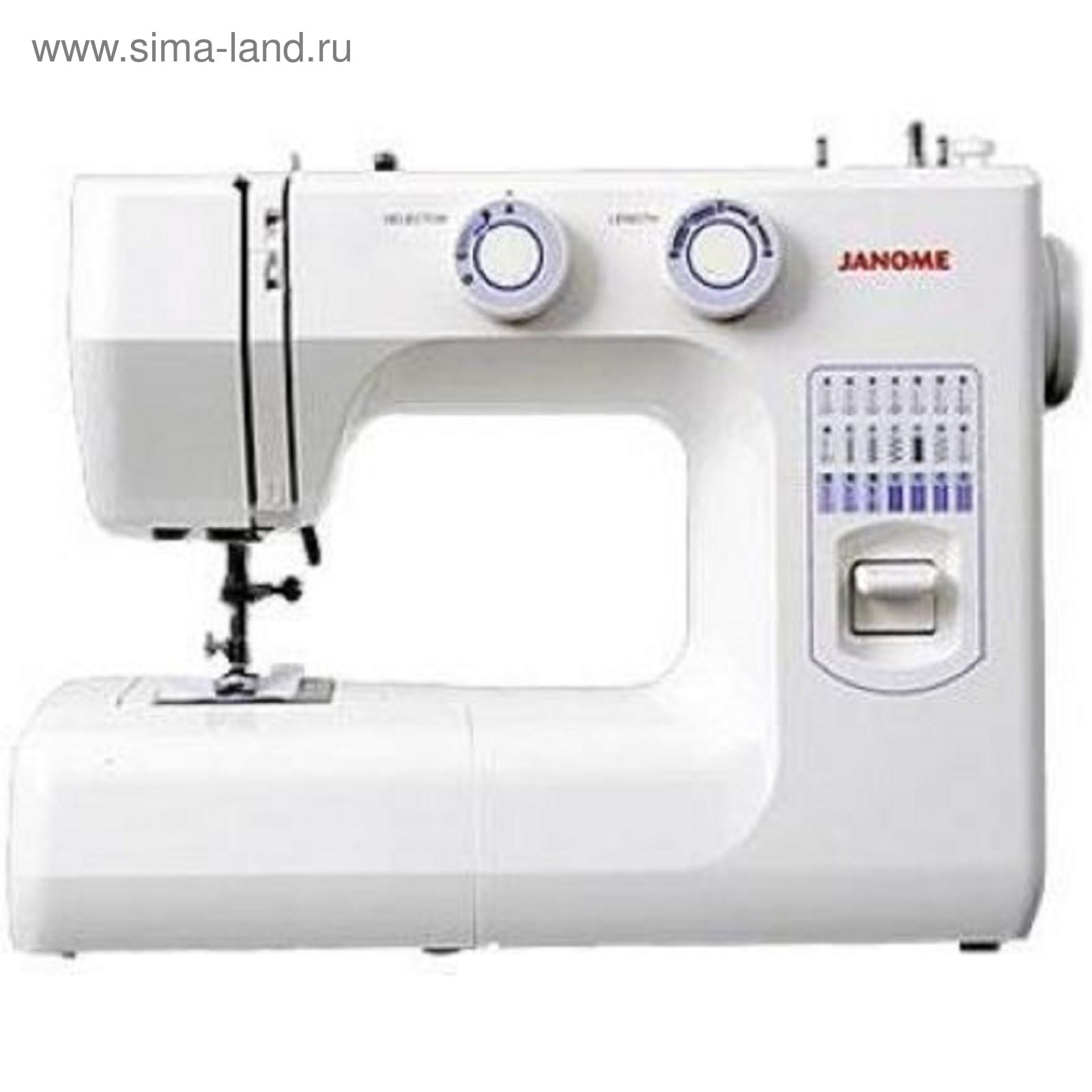 Швейная машина Janome 943-05S, 4 операции, потайная строчка, эластичная  строчка