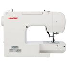 Швейная машина Janome Sew Line 300, 40 Вт, 15 операций, полуавтомат, бело-голубая - Фото 3