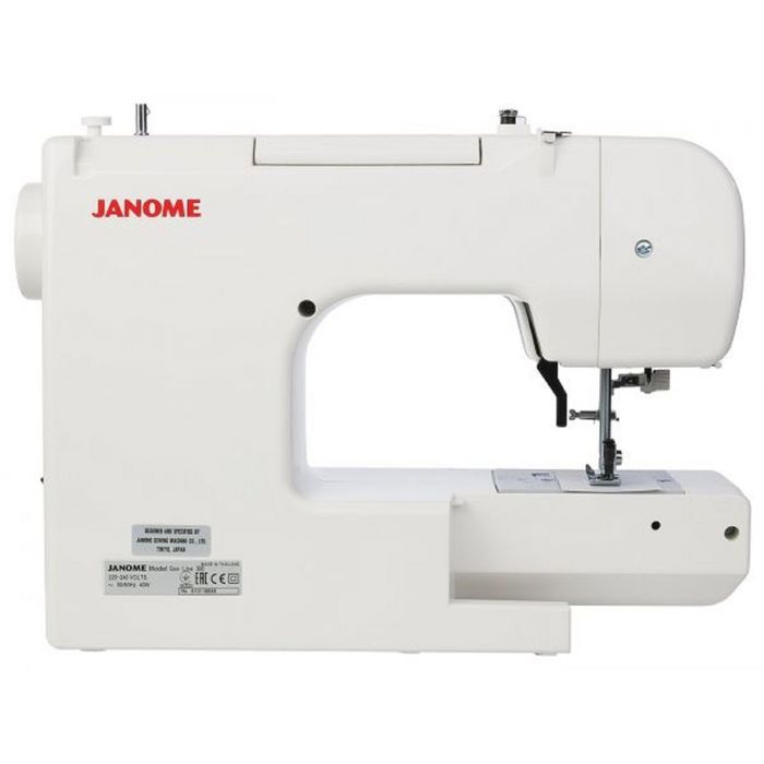 Швейная машина Janome Sew Line 300, 40 Вт, 15 операций, полуавтомат, бело-голубая - фото 51317138