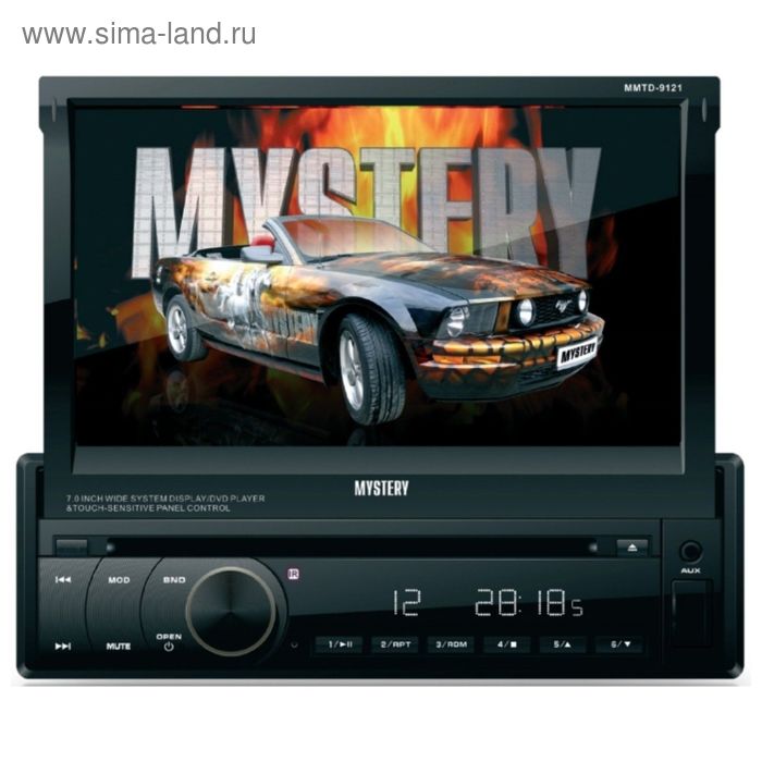 Автомагнитола Mystery MMTD-9121 DVD - Фото 1