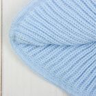 Манишка (шарф) для мальчика "Средняя", возраст 6-12 мес, цвет голубой 5583-24008шрф_М - Фото 2