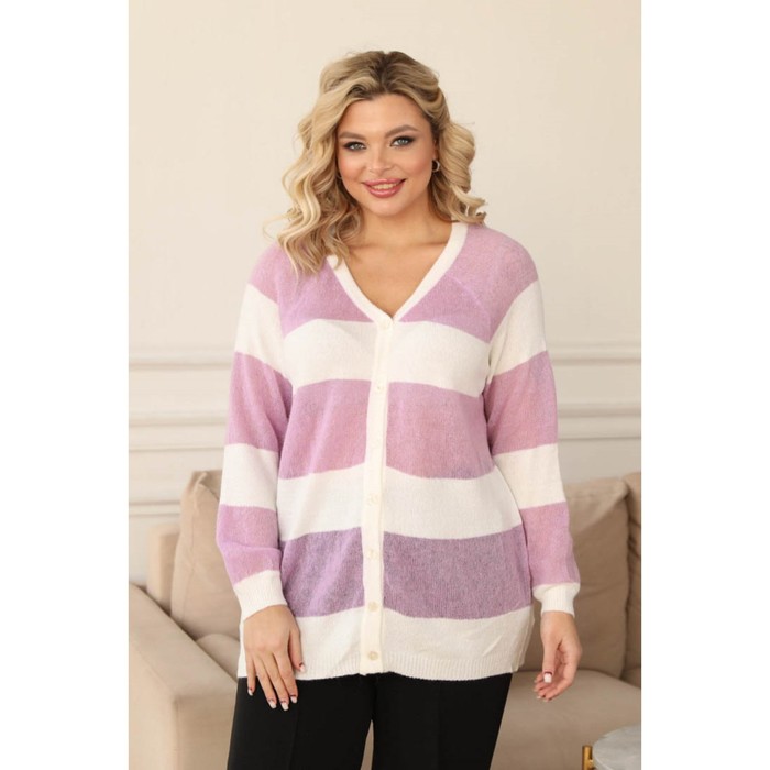 Кардиган женский, размер 56 - Фото 1