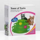 Игровой комплекс для кошек с 3 шариками, 24,5 х 24,5 х 13 см, картонная коробка, микс цветов - Фото 5
