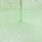 Комплект в кроватку "Соня" (6 предметов), цвет зелёный 1264 - Фото 3