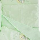 Комплект в кроватку "Соня" (6 предметов), цвет зелёный 1264 - Фото 5
