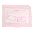 Комплект в кроватку "Соня" (6 предметов), цвет розовый 1266 - Фото 4