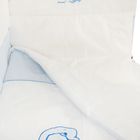 Комплект в кроватку "Дельфинчик" (7 предметов), цвет голубой 1432 - Фото 6