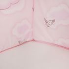 Бампер в кроватку "Сладкий сон", размер 360*40 см, цвет розовый 4166 - Фото 3