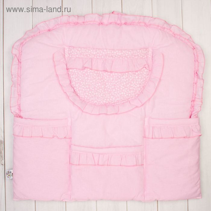 Карман в кроватку "Светик", размер 60*60 см, цвет розовый 5026 - Фото 1